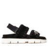 Mou Сандали New Bio Sandal SW461001A Черен за Жени цена