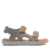 Timberland Сандали Perkins Row 2 Strap Sandal TB0A5VMD1101 Сив за Момчета цена