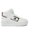 Champion Сникърси Mid Cut Foul Play Plat Mid Animalie S11601-WW001 Бял за Жени цена