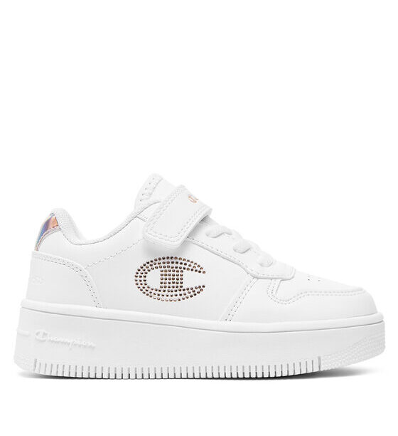 Champion Сникърси Rebound Platform Glitter G Ps Low Cut Shoe S32830-CHA-WW008 Бял за Момичета цена
