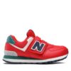 New Balance Сникърси PV574CU Червен за Бебета цена