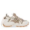 Steve Madden Сникърси Tazmania Sneaker SM11002419-04005-TBE Кафяв за Жени цена