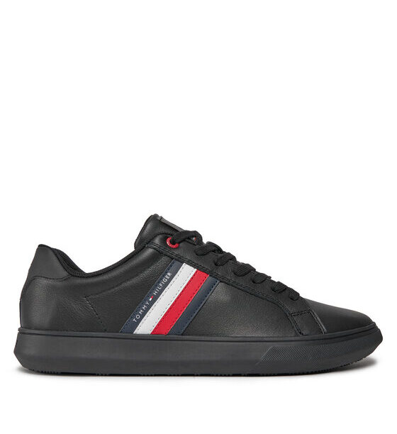 Tommy Hilfiger Сникърси Essential Leather Cupsole FM0FM04921 Черен за Мъже цена