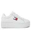 Tommy Jeans Сникърси Tjw Flatform Ess EN0EN02518 Бял за Жени цена