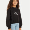 Calvin Klein Jeans Суитшърт Iridescent IG0IG02414 Черен Regular Fit за Момичета цена
