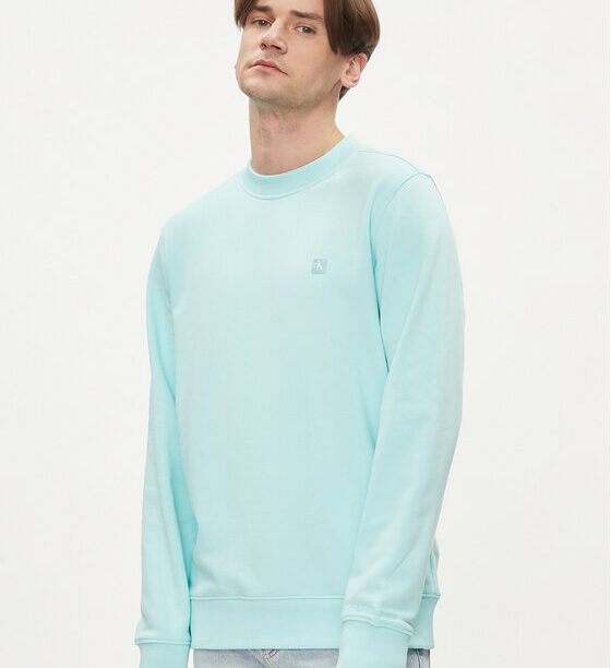 Calvin Klein Jeans Суитшърт Embro Badge J30J325270 Син Regular Fit за Мъже цена