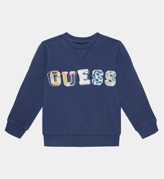 Guess Суитшърт N4GQ04 KA6R3 Тъмносин Regular Fit за Момчета цена