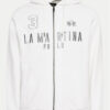 La Martina Суитшърт YMF305 FP568 Бял Regular Fit за Мъже цена