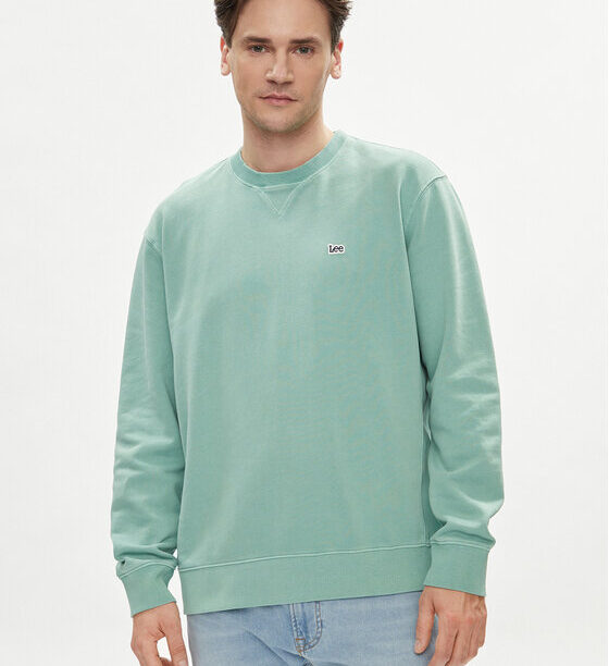 Lee Суитшърт Plain 112349100 Зелен Regular Fit за Мъже цена