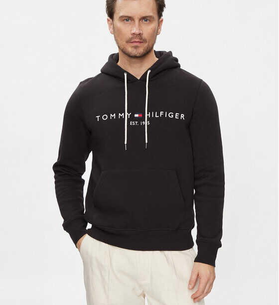 Tommy Hilfiger Суитшърт Core Logo MW0MW10752 Черен Regular Fit за Мъже цена