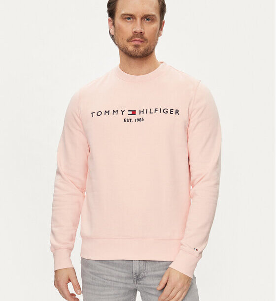 Tommy Hilfiger Суитшърт Logo MW0MW11596 Розов Regular Fit за Мъже цена