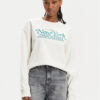 Tommy Jeans Суитшърт Varsity DW0DW17786 Екрю Boxy Fit за Жени цена