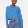 Tommy Jeans Суитшърт Herritage UW0UW05153 Син Regular Fit за Жени цена