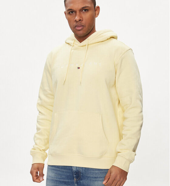 Tommy Jeans Суитшърт Linear Logo DM0DM17985 Жълт Regular Fit за Мъже цена