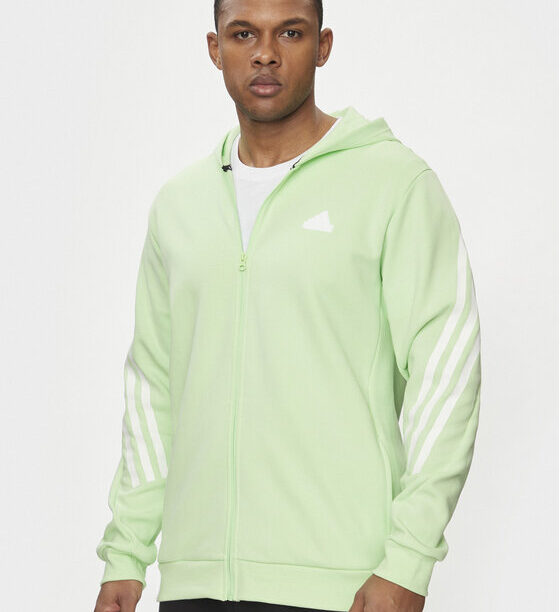 adidas Суитшърт Future Icons 3-Stripes IN3325 Зелен Regular Fit за Мъже цена