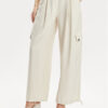 MAX&Co. Текстилни панталони Corvino 2416131072200 Бежов Wide Leg за Жени цена