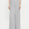 Maryley Текстилни панталони 24EB680/43LU Сив Wide Leg за Жени цена