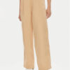 Tommy Hilfiger Текстилни панталони WW0WW41355 Бежов Relaxed Fit за Жени цена