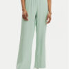 Vero Moda Текстилни панталони Carmen 10278926 Зелен Wide Leg за Жени цена