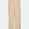 Vero Moda Текстилни панталони Carmen 10278926 Бежов Wide Leg за Жени цена