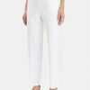 Weekend Max Mara Текстилни панталони Ballata 2416781108 Бял Regular Fit за Жени цена