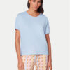 Triumph Тениска на пижама Mix & Match 10218281 Светлосиньо Relaxed Fit за Жени цена