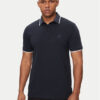 Boss Тениска с яка и копчета Passertip 50507699 Тъмносин Slim Fit за Мъже цена