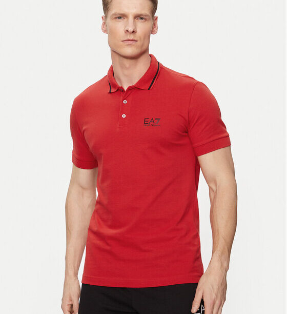 Тениска с яка и копчета EA7 Emporio Armani за Мъже цена