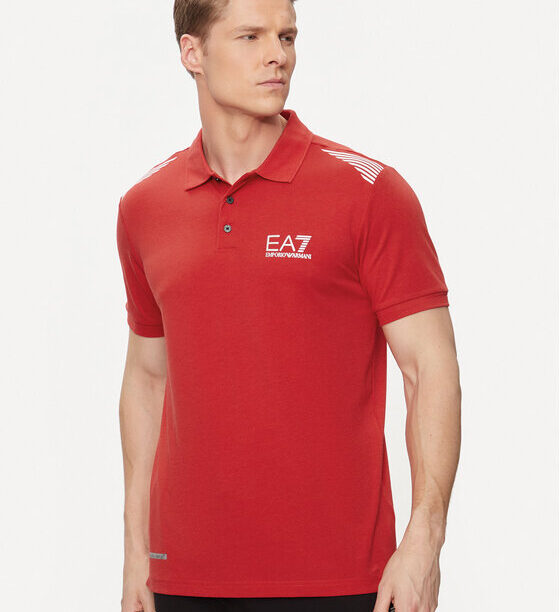 Тениска с яка и копчета EA7 Emporio Armani за Мъже цена