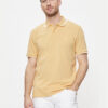 Selected Homme Тениска с яка и копчета 16087840 Бежов Regular Fit за Мъже цена