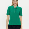 Tommy Hilfiger Тениска с яка и копчета 1985 WW0WW37820 Зелен Regular Fit за Жени цена