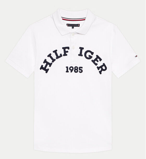 Тениска с яка и копчета Tommy Hilfiger за Момчета цена