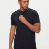 Tommy Hilfiger Тениска с яка и копчета Mao MW0MW34752 Тъмносин Slim Fit за Мъже цена