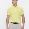 Tommy Hilfiger Тениска с яка и копчета 1985 MW0MW17771 Жълт Regular Fit за Мъже цена
