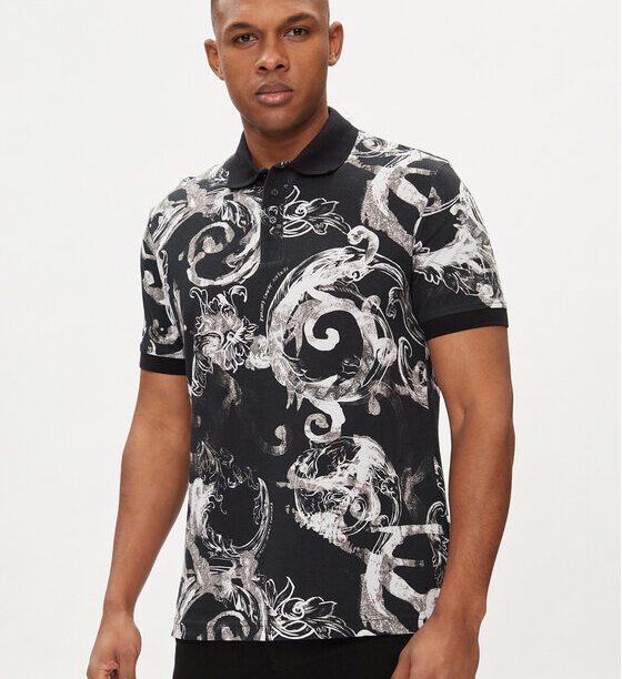 Тениска с яка и копчета Versace Jeans Couture за Мъже цена