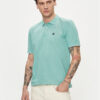 Wrangler Тениска с яка и копчета Refined 112350393 Зелен Regular Fit за Мъже цена