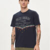 Aeronautica Militare Тишърт 241TS2216J641 Тъмносин Regular Fit за Мъже цена