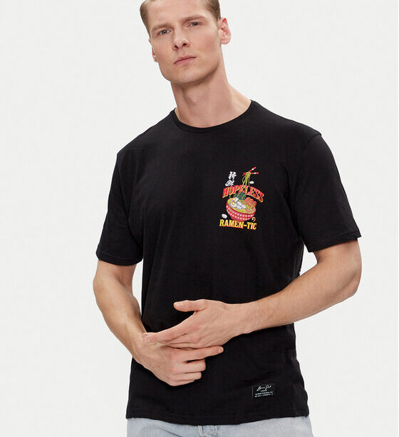 Brave Soul Тишърт MTS-149TAKEAWAY Черен Straight Fit за Мъже цена