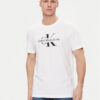 Calvin Klein Jeans Тишърт Distrupted J30J325190 Бял Regular Fit за Мъже цена