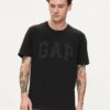 Gap Тишърт 856659-10 Черен Regular Fit за Мъже цена