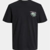 Jack&Jones Junior Тишърт Tampa 12254032 Черен Loose Fit за Момчета цена