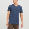 Jack&Jones Тишърт Split 12164972 Тъмносин Standard Fit за Мъже цена
