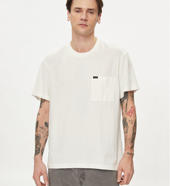 Lee Тишърт 112342986 Екрю Regular Fit за Мъже цена