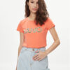 Liu Jo Тишърт VA4105 JS003 Оранжев Regular Fit за Жени цена