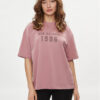 New Balance Тишърт WT41519 Розов Oversize за Жени цена