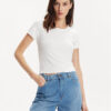 ONLY Тишърт Emma 15201206 Бял Regular Fit за Жени цена