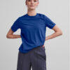 Pieces Тишърт Ria 17086970 Син Regular Fit за Жени цена