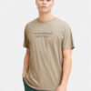 Solid Тишърт Inam 21108141 Бежов Regular Fit за Мъже цена