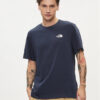The North Face Тишърт Simple Dome NF0A87NG Тъмносин Regular Fit за Мъже цена