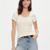 Tommy Hilfiger Тишърт WW0WW41776 Бежов Slim Fit за Жени цена